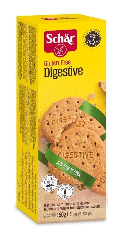 Digestive Landtaler ciastka bezglutenowe 150 g Schar