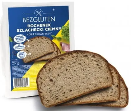 Bochenek szlachecki ciemny bezglutenowy 260g - Bezgluten