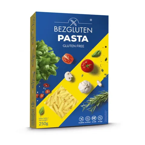 Makaron pióra Penne bezglutenowy 250g BEZGLUTEN