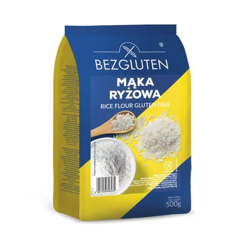 Mąka ryżowa bezglutenowa 500g BEZGLUTEN