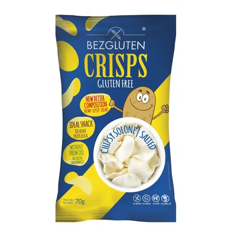 Chipsy solone bezglutenowe 70g BEZGLUTEN