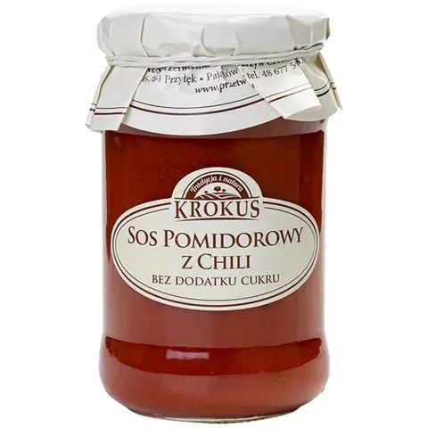 Sos pomidorowy z chili 340g KROKUS