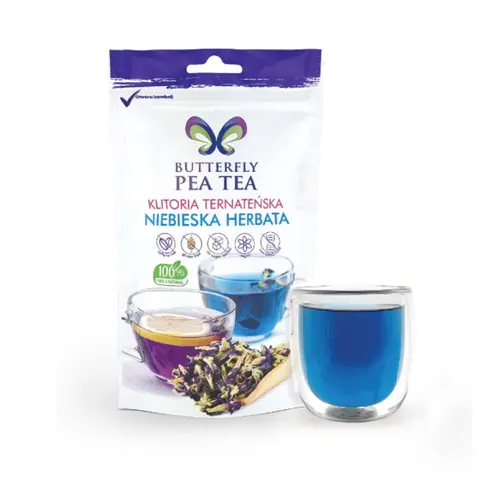 Klitoria Ternateńska - Niebieska Herbata 12,5 g BUTTERFLY PEA TEA