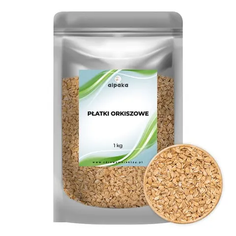 Płatki orkiszowe 1kg ALPAKA