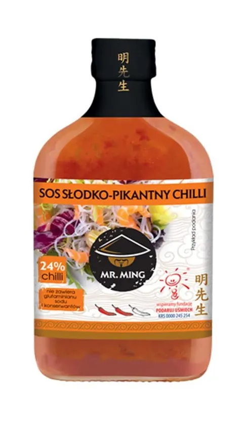 Sos słodko-pikantny chilli 24% 175ml MR. MING