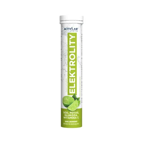 Elektrolity - limonka (tuba/20 tab.) ACTIVLAB