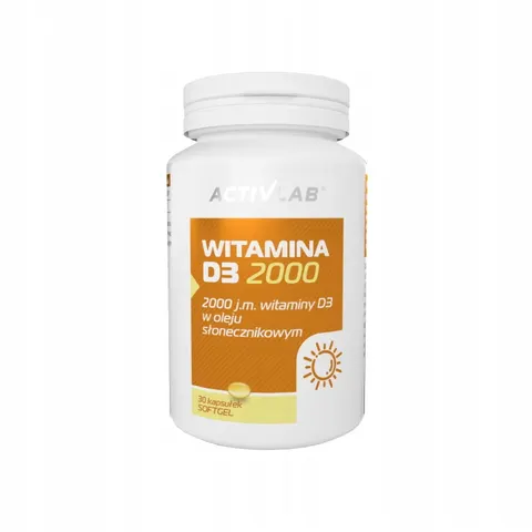 Vitamin D3 2000 (30 kapsułek) ACTIVLAB