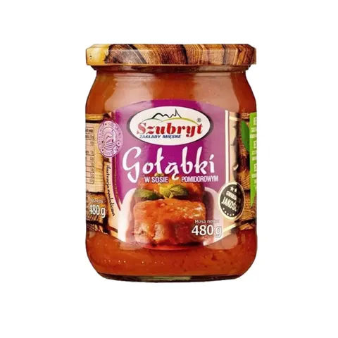 Gołąbki w sosie pomidorowym 480g SZUBRYT