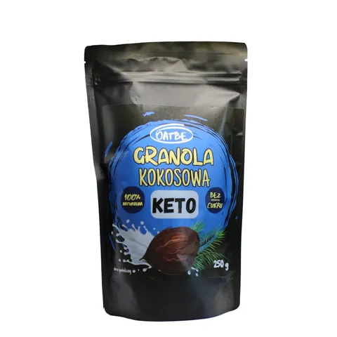 KETO Granola kokosowa 250g OATBE