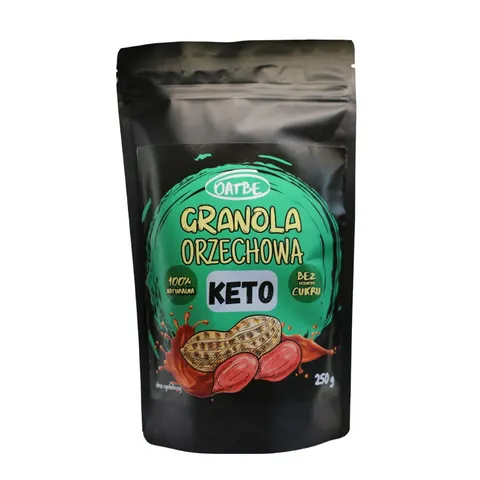KETO Granola orzechowa 250g OATBE