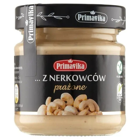Pasta z nerkowców prażone 185g PRIMAVIKA