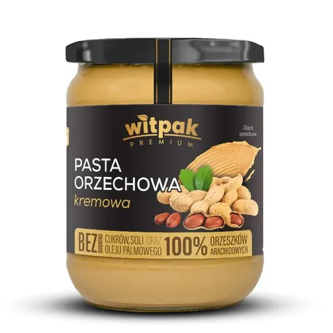 Pasta orzechowa kremowa 470g WITPAK