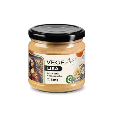 Lisa pasta z tofu z czarnuszką 180g VEGE ART