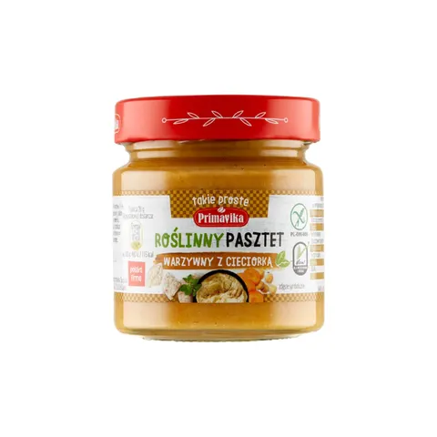 Pasztet warzywny z cieciorką 160g PRIMAVIKA