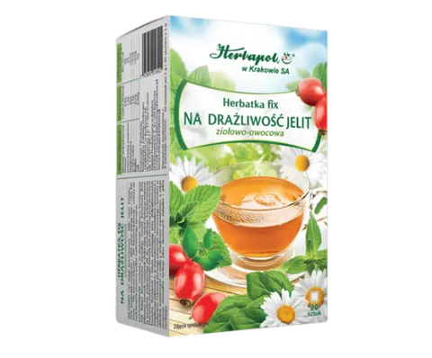 HERBAPOL KRAKÓW Herbatka drażliwe jelita 20x2g