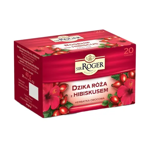 ROGER Herbatka d.róża z hibiskusem 20x2g