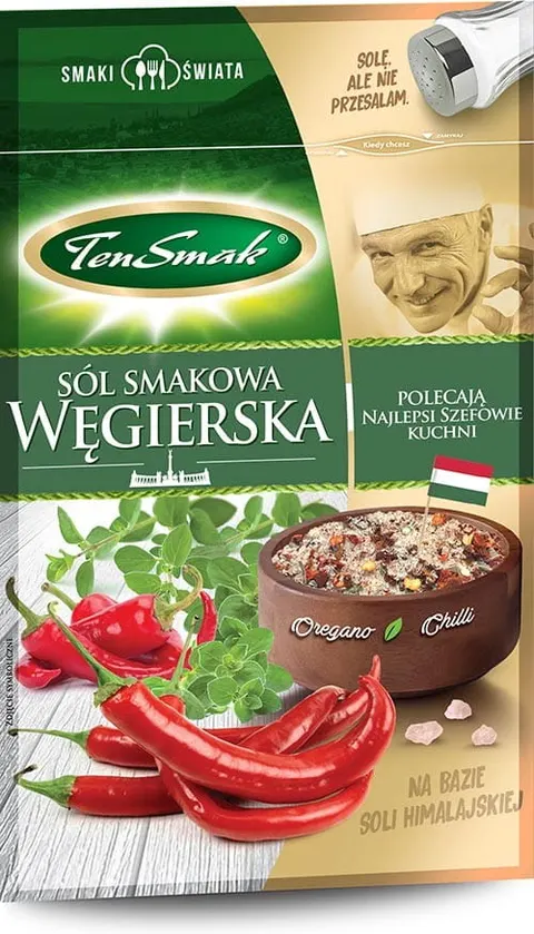 Sól smakowa Węgierska 50g TENSMAK