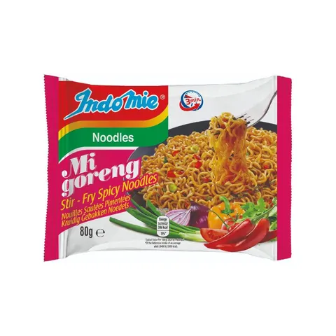 Makaron Mi Goreng Hot&Spicy 80g INDOMIE