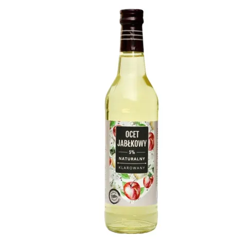 Ocet jabłkowy 5% klarowany 500ml