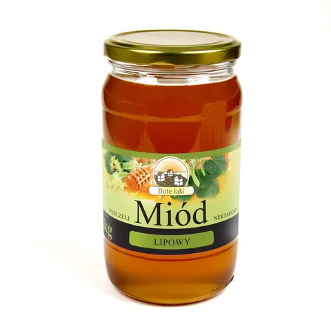 Miód lipowy Złote Łąki 1 kg BARTNIK