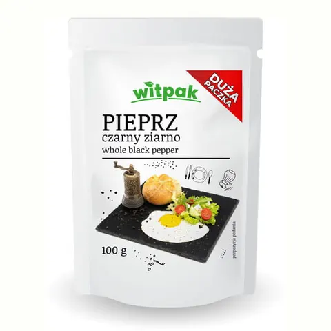 Pieprz czarny ziarno 100 g WITPAK