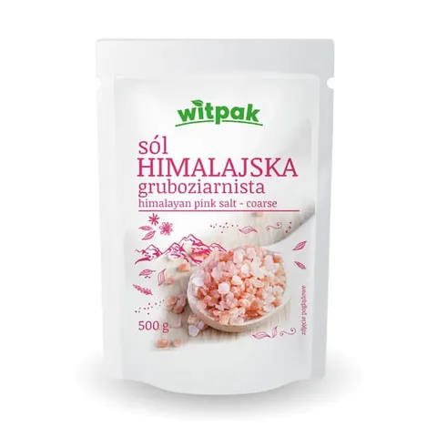 Sól himalajska gruboziarnista 500g WITPAK