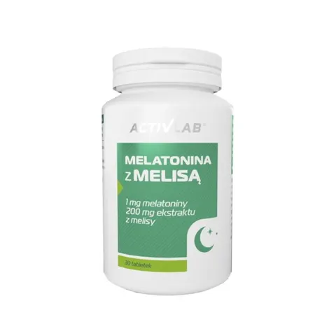 Melatonina z Melisą 30szt ACTIVLAB
