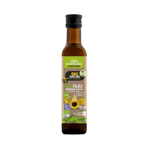 BIG NATURE Olej omega 3-6-9 BIO 250ml