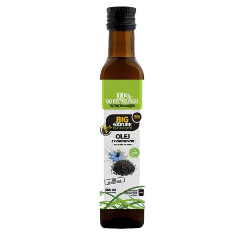 BIG NATURE Olej z czarnuszki 500ml