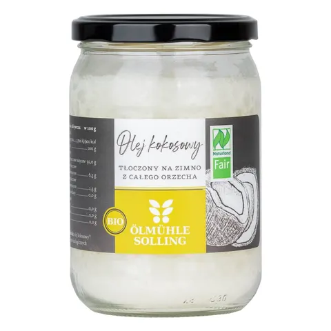 Bio olej kokosowy 500ml ÖLMÜHLE SOLLING