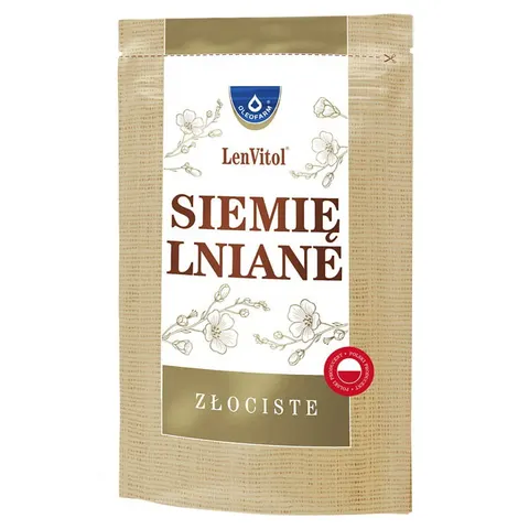 SIEMIĘ LNIANE ZŁOCISTE 450G OLEOFARM