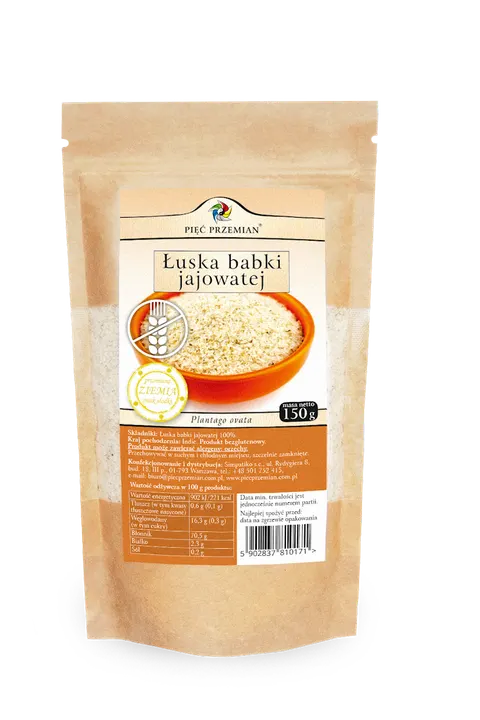 Łuska babki jajowatej 150g PIĘĆ PRZEMIAN