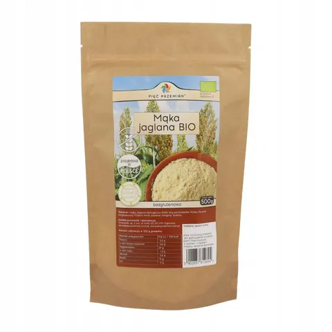 Mąka jaglana 500g PIĘĆ PRZEMIAN