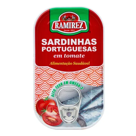 Sardynki w sosie pomidorowym 125 g RAMIREZ Portugalskie