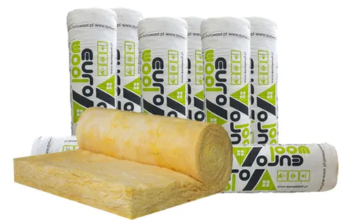 Wełna mineralna szklana - EuroWool W-11 NOVA 0,039 - gr. 150mm