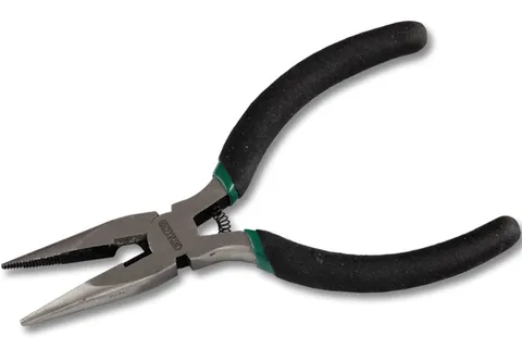 Szczypce bociany wydłużone proste mini STALCO 115 mm