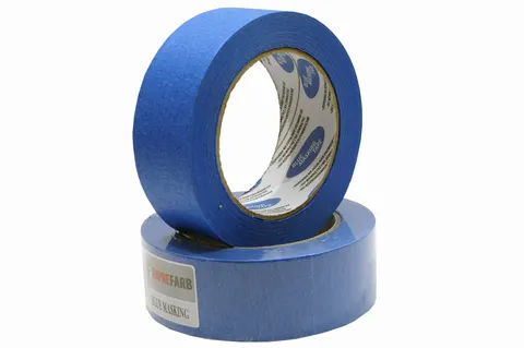 Taśma maskująca - malarska - niebieska - 38mm x 50m - Blue UV DN
