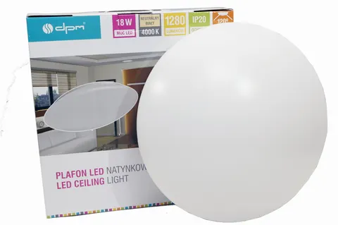 Plafon LED - Nadtynkowy - 24W - 4000k - Okrągły - 38,5x11,5cm - CL7-C-24W
