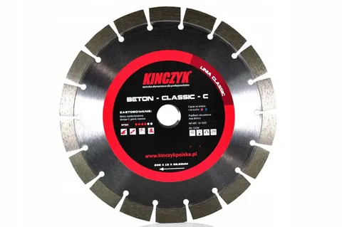 Tarcza diamentowa - Do betonu - Kińczyk - BETON CLASSIC – C 230MM