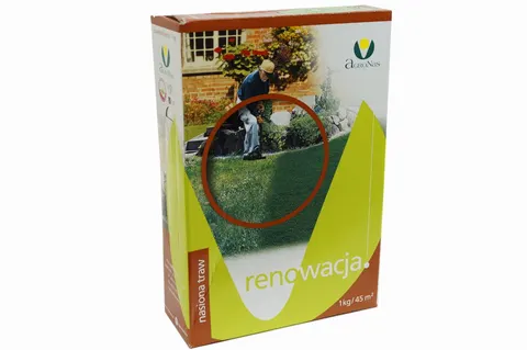 Trawa renowacyjna - RENOWACJA - 1kg - AgroNas