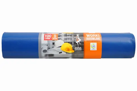 Worki na śmieci - budowlane - 100L - 5szt
