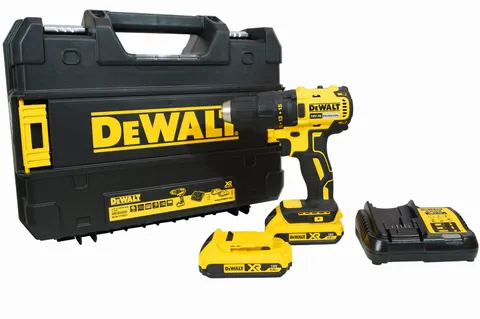 DEWALT DCD777D2T Wiertarko-wkrętarka XR 18V 65 Nm, 2 x 2.0Ah, ładowarka, kufer TSTAK