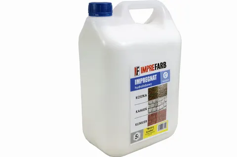 Impregnat hydrofobowy - WODNY - Mokra kostka - 5L - IMPREFARB
