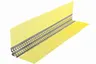 Narożnik aluminiowy z siatką 10x10cm - gr. 0,27mm - 2,5m - EXTRA - AL23/23/0,27
