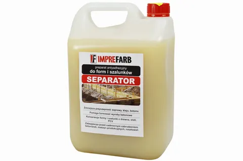 Preparat andyadhezyjny - SEPARATOR do form i szalunków - 5L - Imprefarb