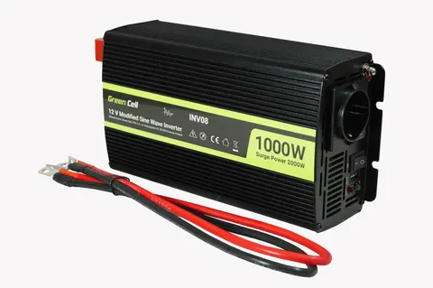 Przetwornica napięcia 12V 1000/2000W INV08 GREEN CELL