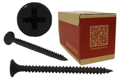 Wkręt do płyt G-K 3.5x25mm METAL 1000szt KOELNER