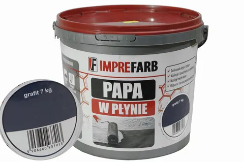 Papa w płynie - grafit - 7kg - IMPREFARB