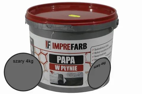 Papa w płynie - szary - 4kg - IMPREFARB
