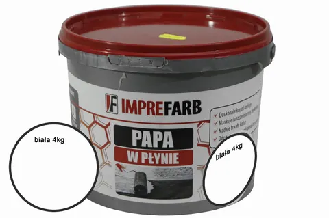 Papa w płynie - biały - 4kg - IMPREFARB